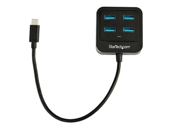 StarTech.com Hub Ladrón USB C con 4 Puertos USB-A (USB 3.0